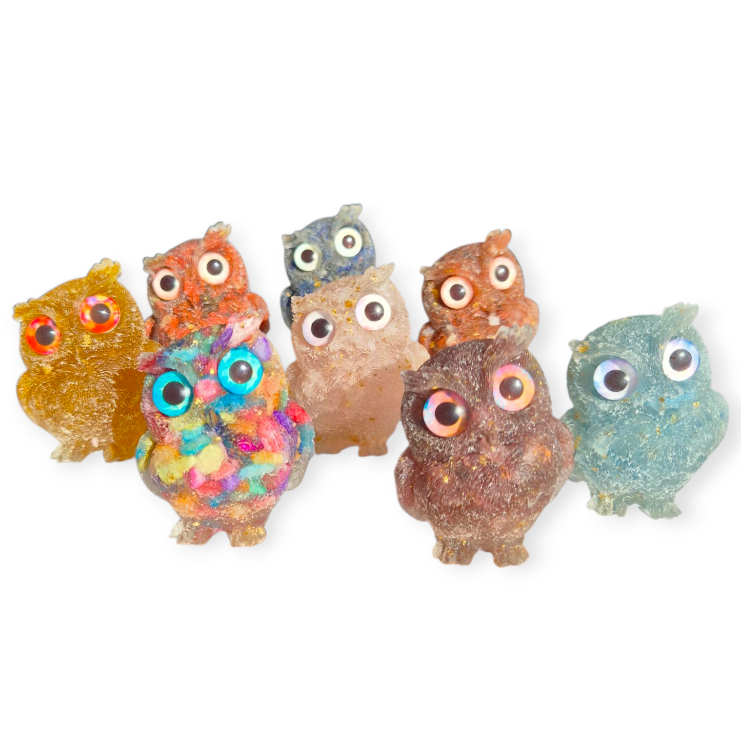 Crystals - Resin Owl