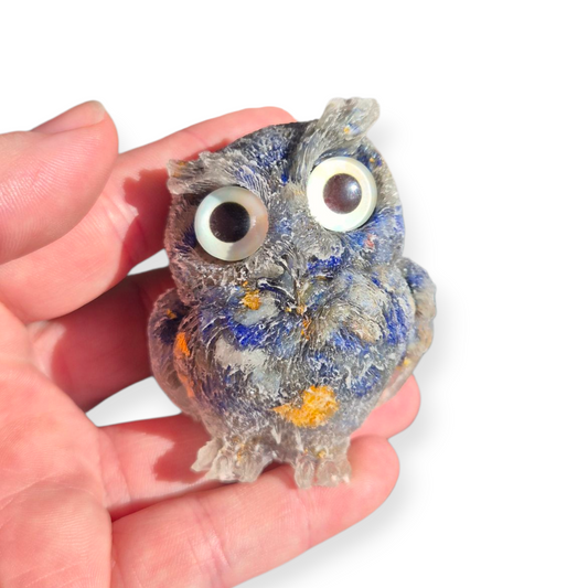 Crystals - Resin Owl