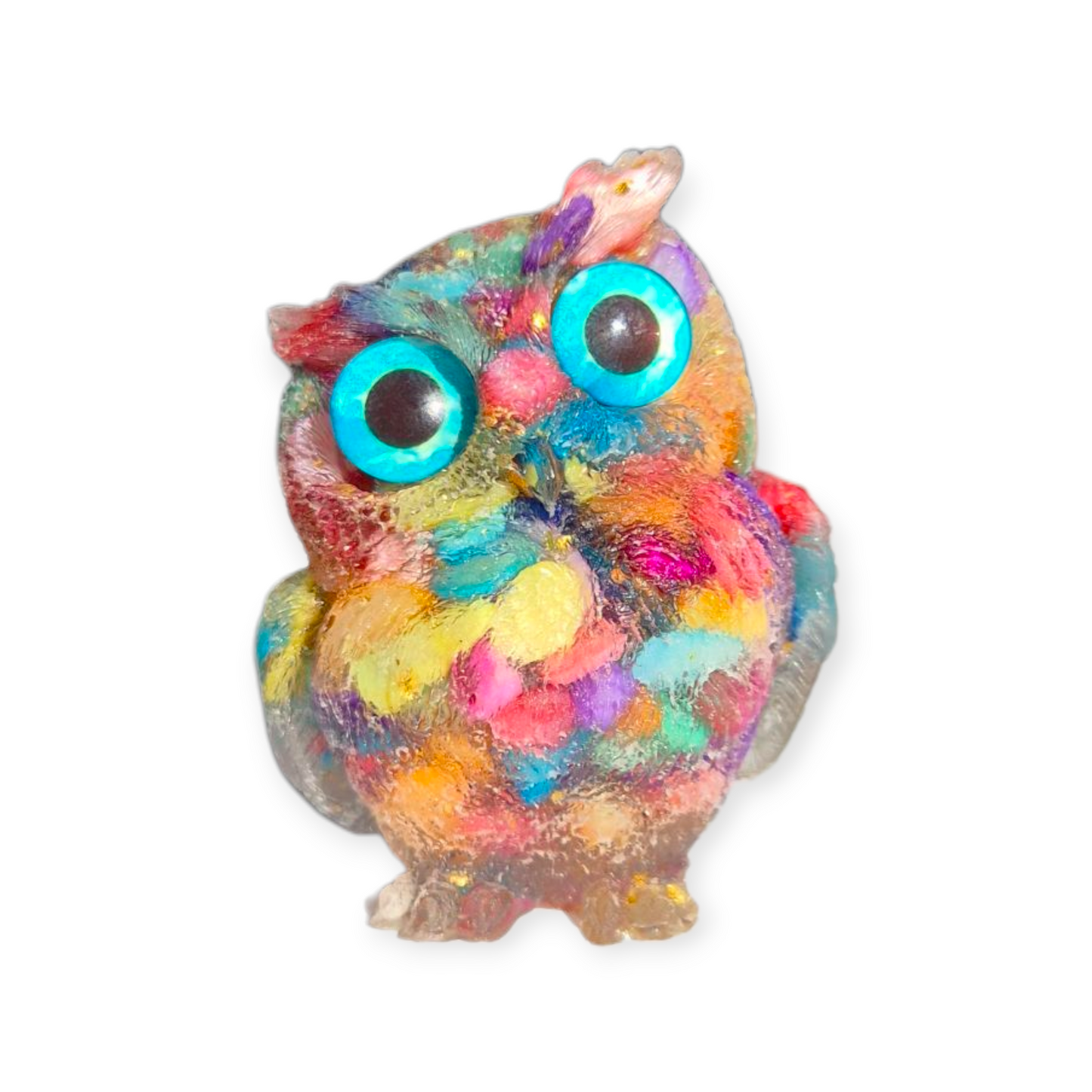 Crystals - Resin Owl