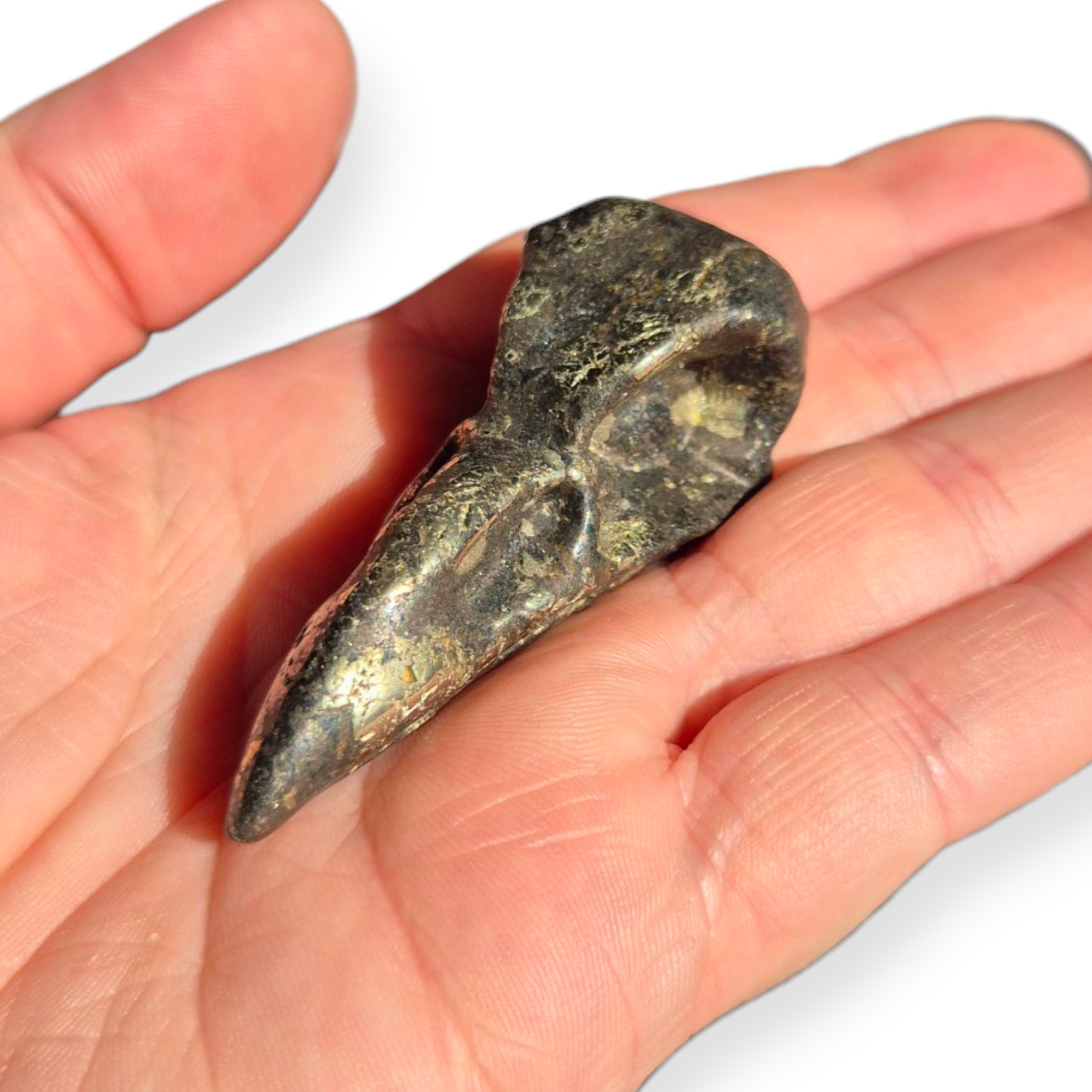 Crystals - Pyrite Raven Skull