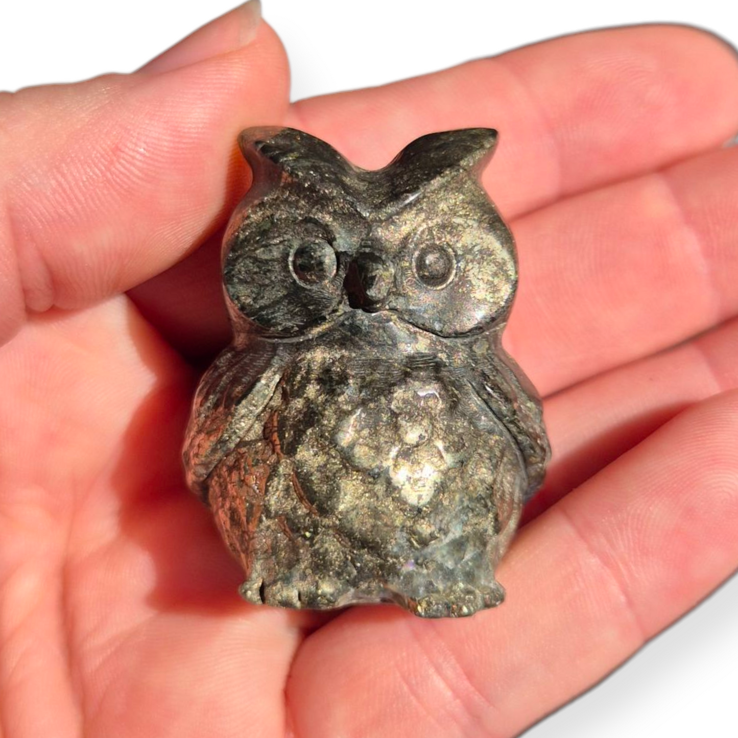 Crystals - Pyrite Owl