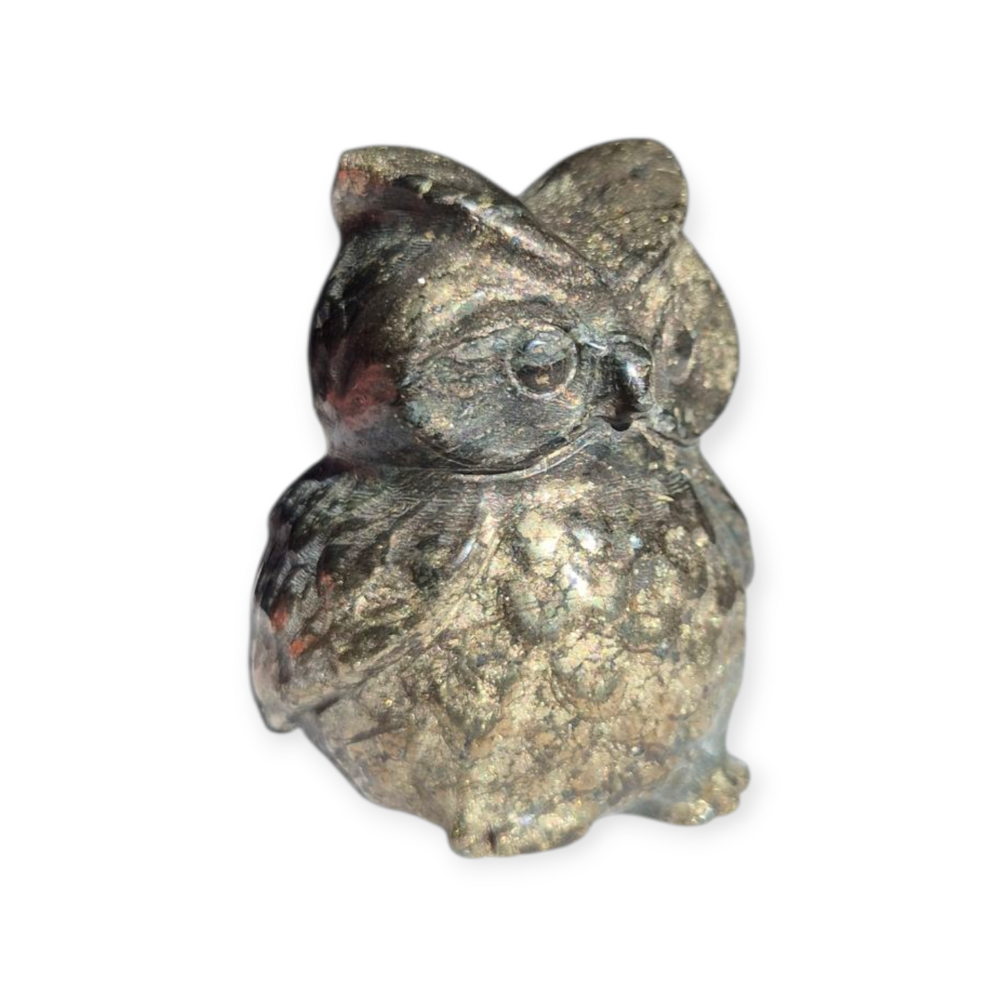 Crystals - Pyrite Owl