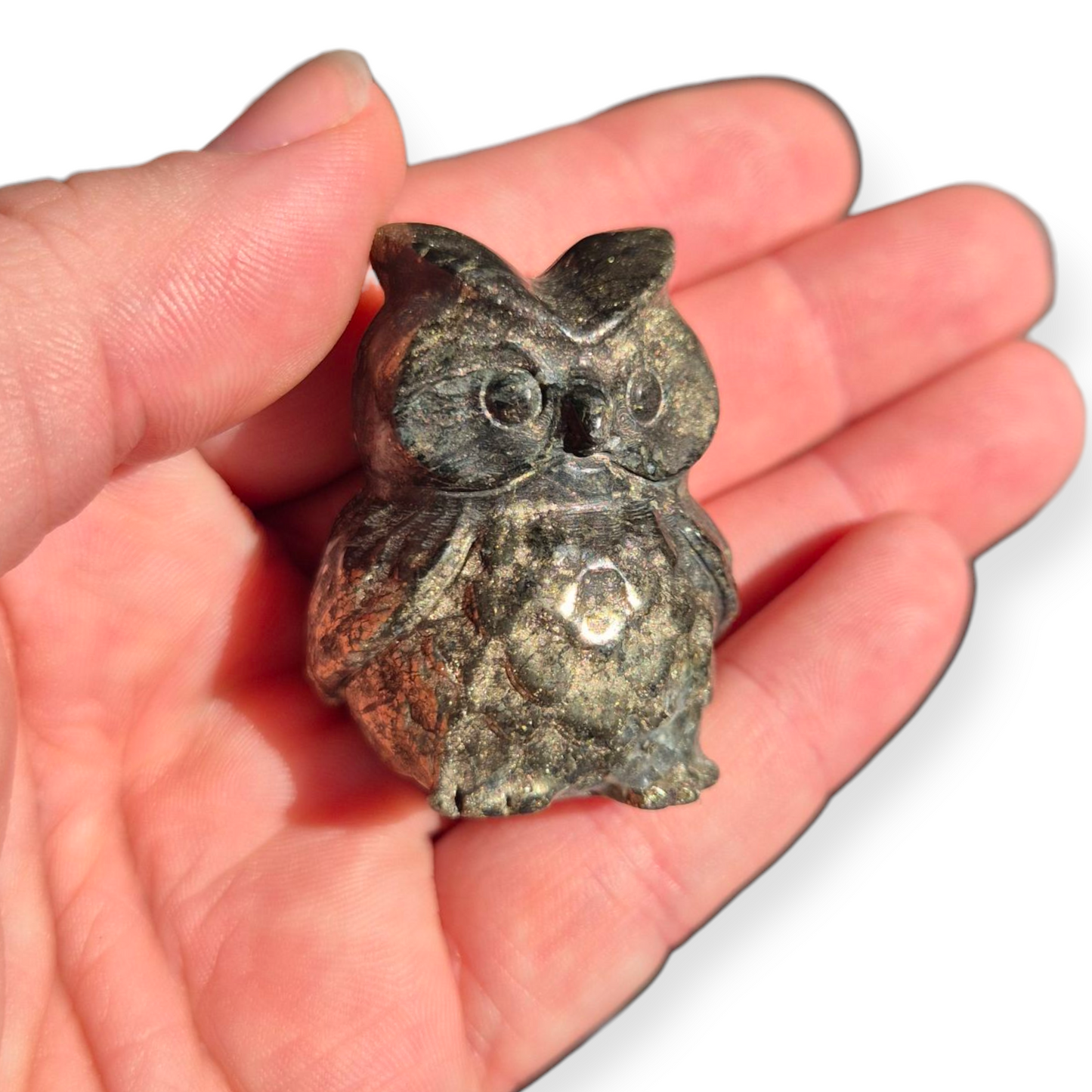 Crystals - Pyrite Owl