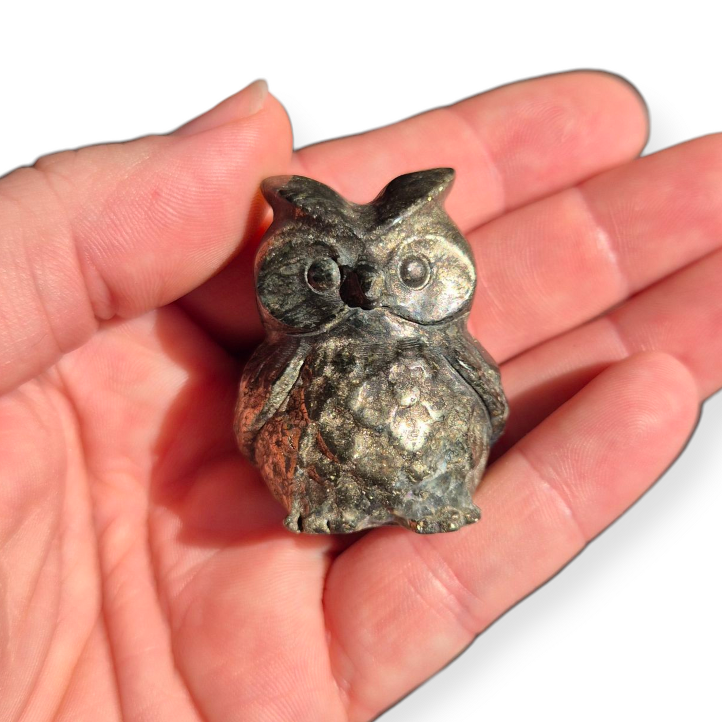Crystals - Pyrite Owl