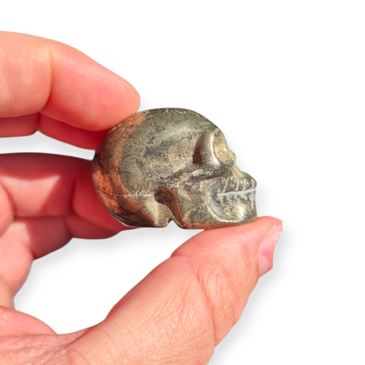 Crystals - Pyrite Skull