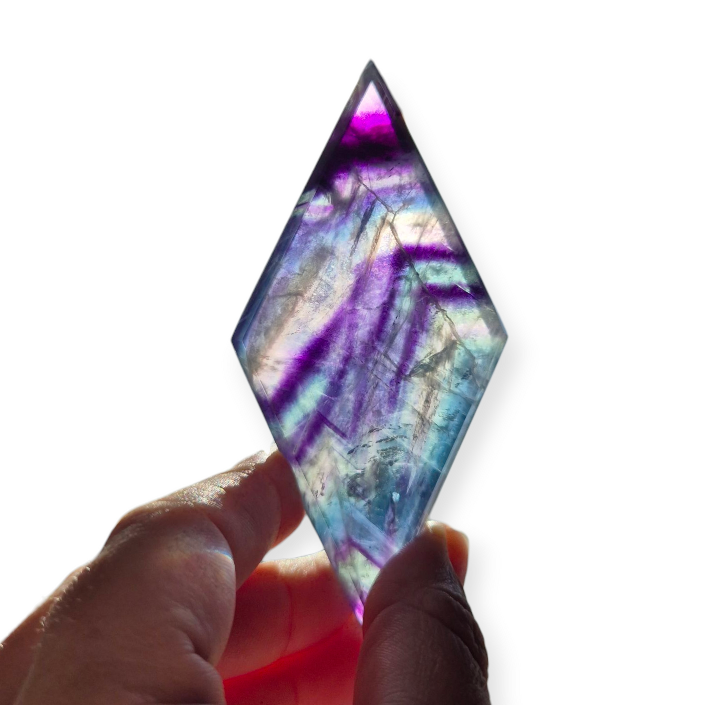 Crystals - Fluorite Rhombus/Diamond