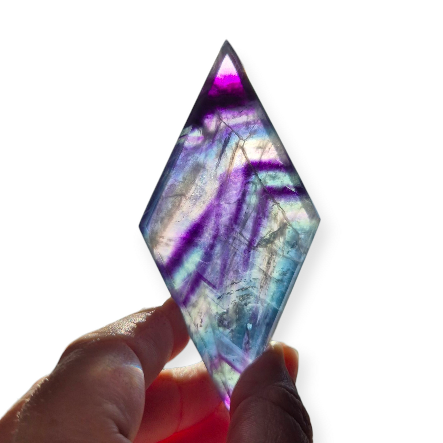 Crystals - Fluorite Rhombus/Diamond