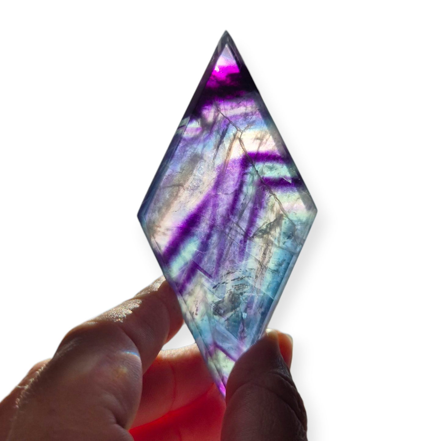 Crystals - Fluorite Rhombus/Diamond