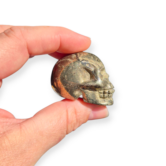 Crystals - Pyrite Skull