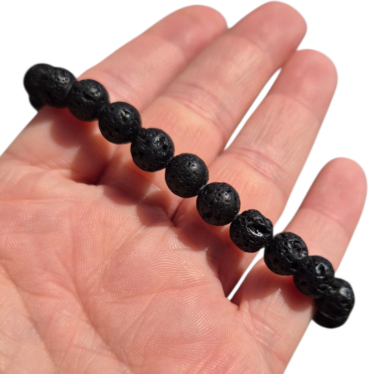 Crystals - Lava Stone Bracelet