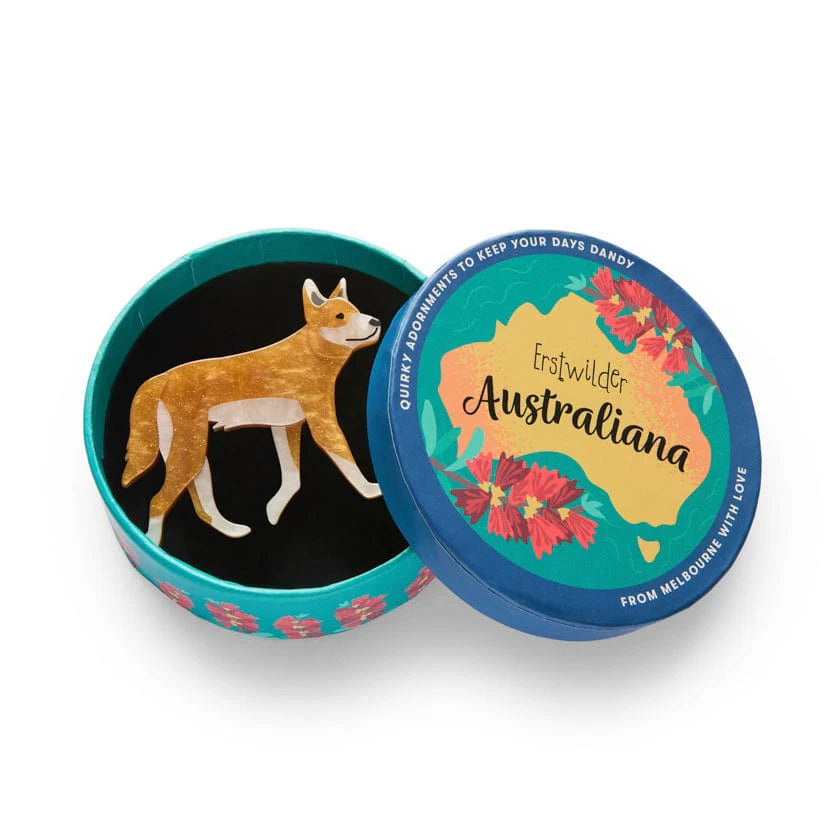 Erstwilder - Dave the Dingo Brooch