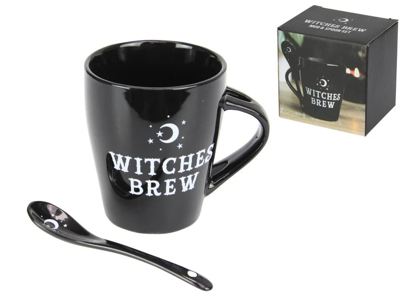 Witches Brew Mug & Spoon Set