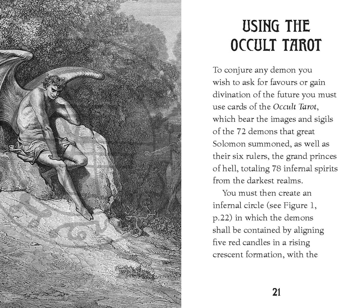 Occult Tarot Pocket Edition Cards
