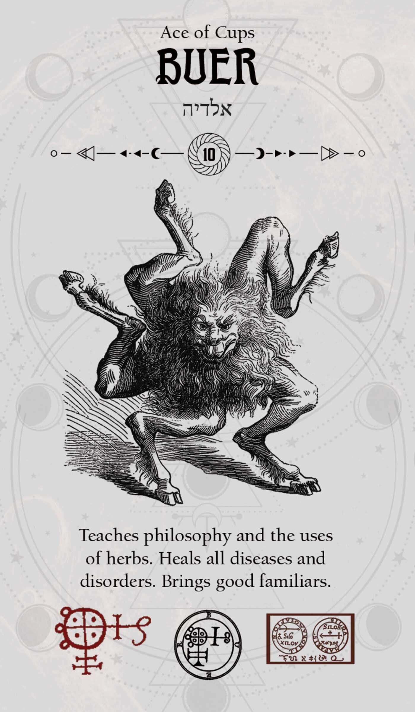 Occult Tarot Pocket Edition Cards