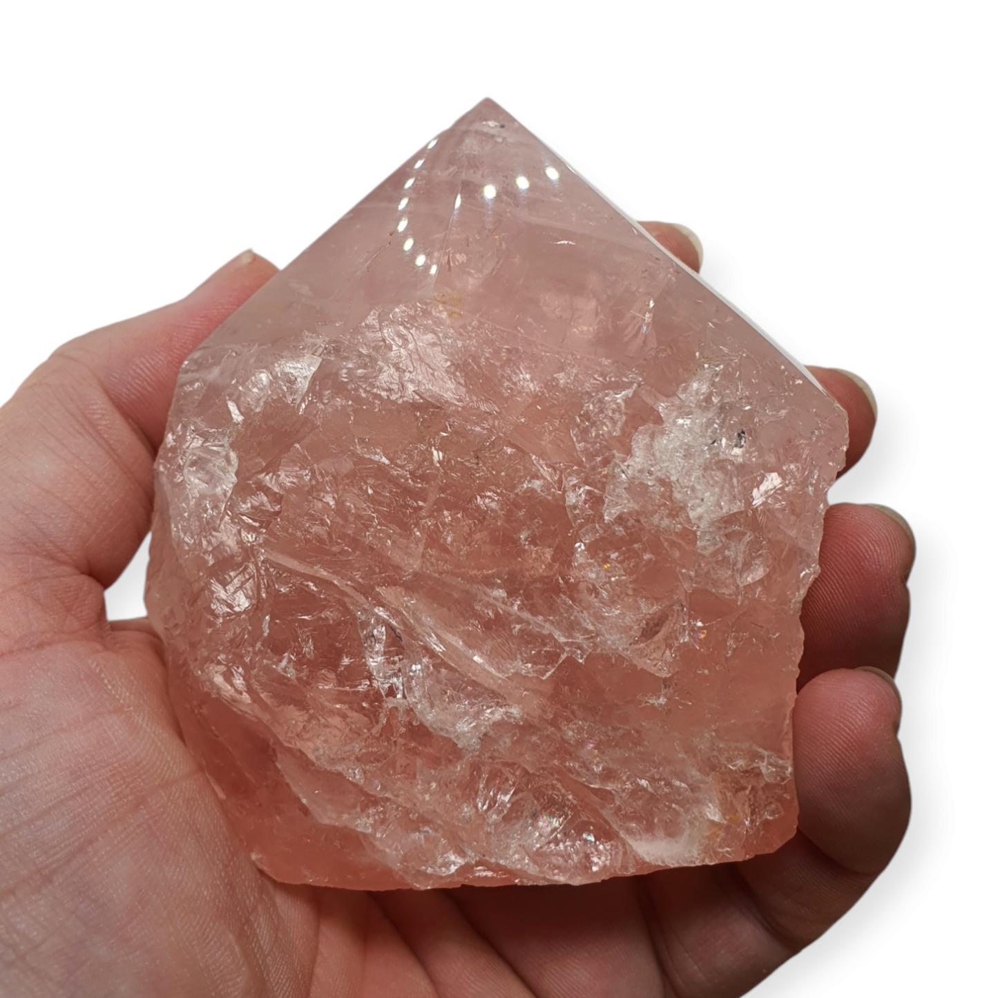 Crystals - Quartz (Rose) Polished Point