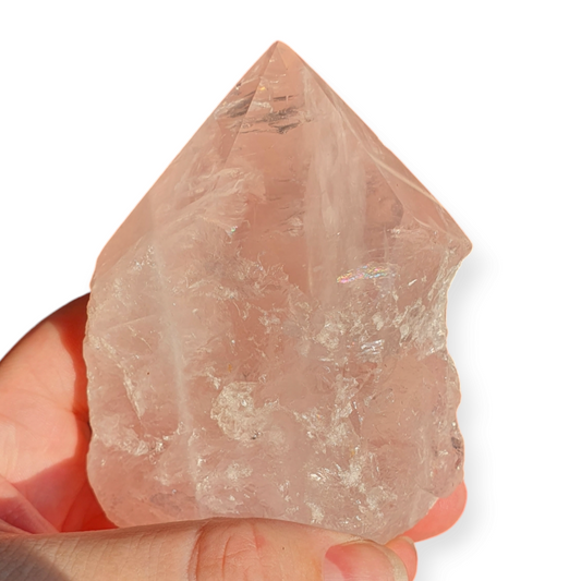 Crystals - Quartz (Rose) Polished Point