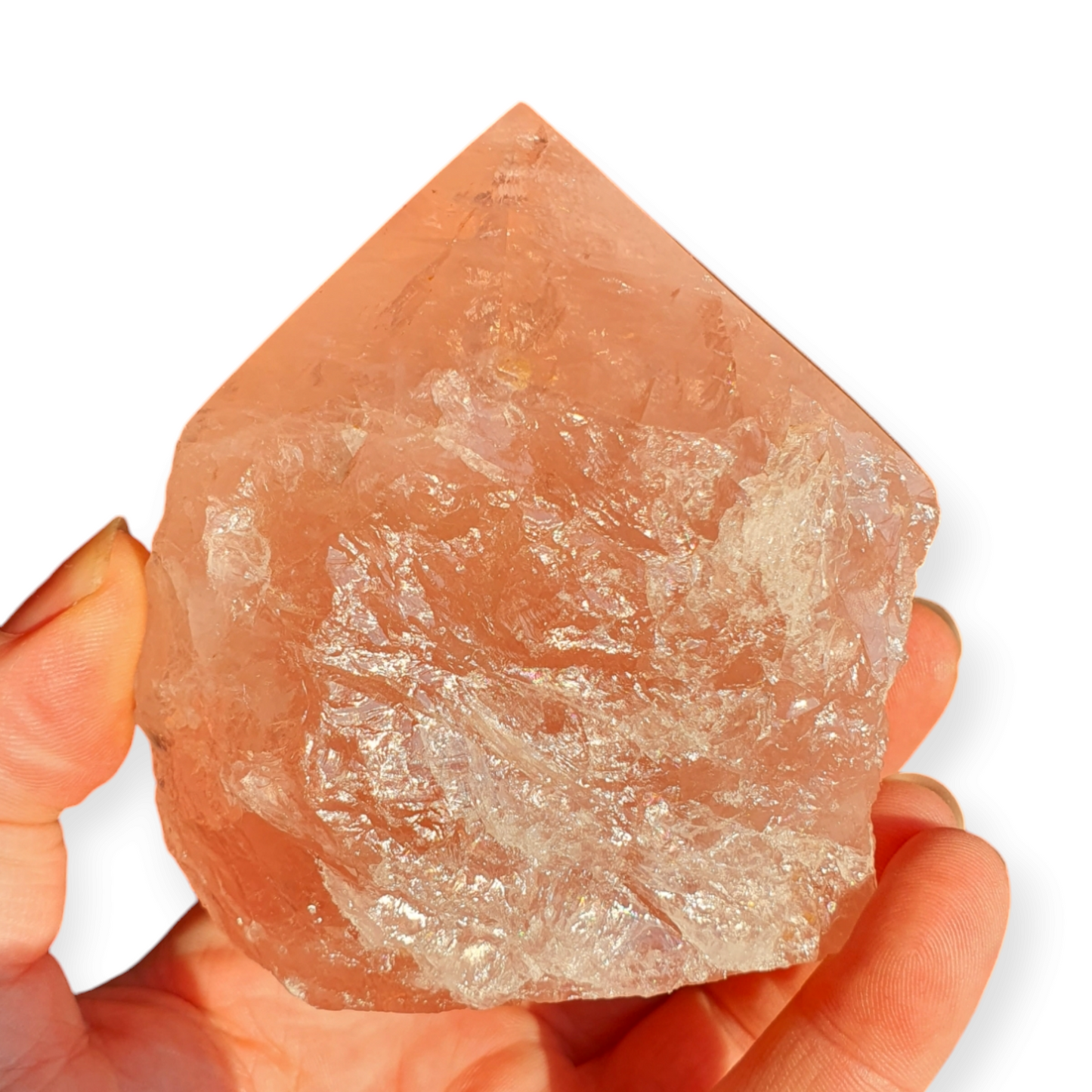 Crystals - Quartz (Rose) Polished Point