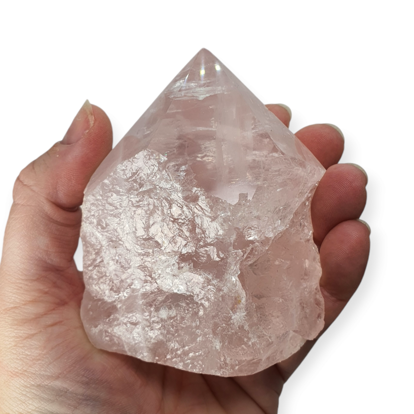 Crystals - Quartz (Rose) Polished Point