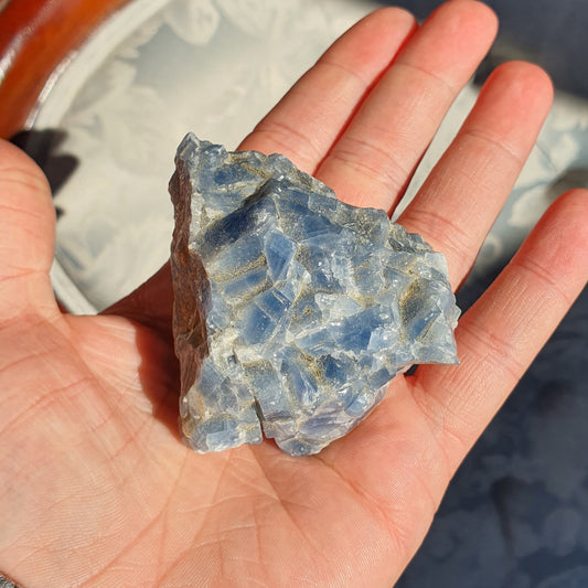 Crystals - Calcite (Blue)