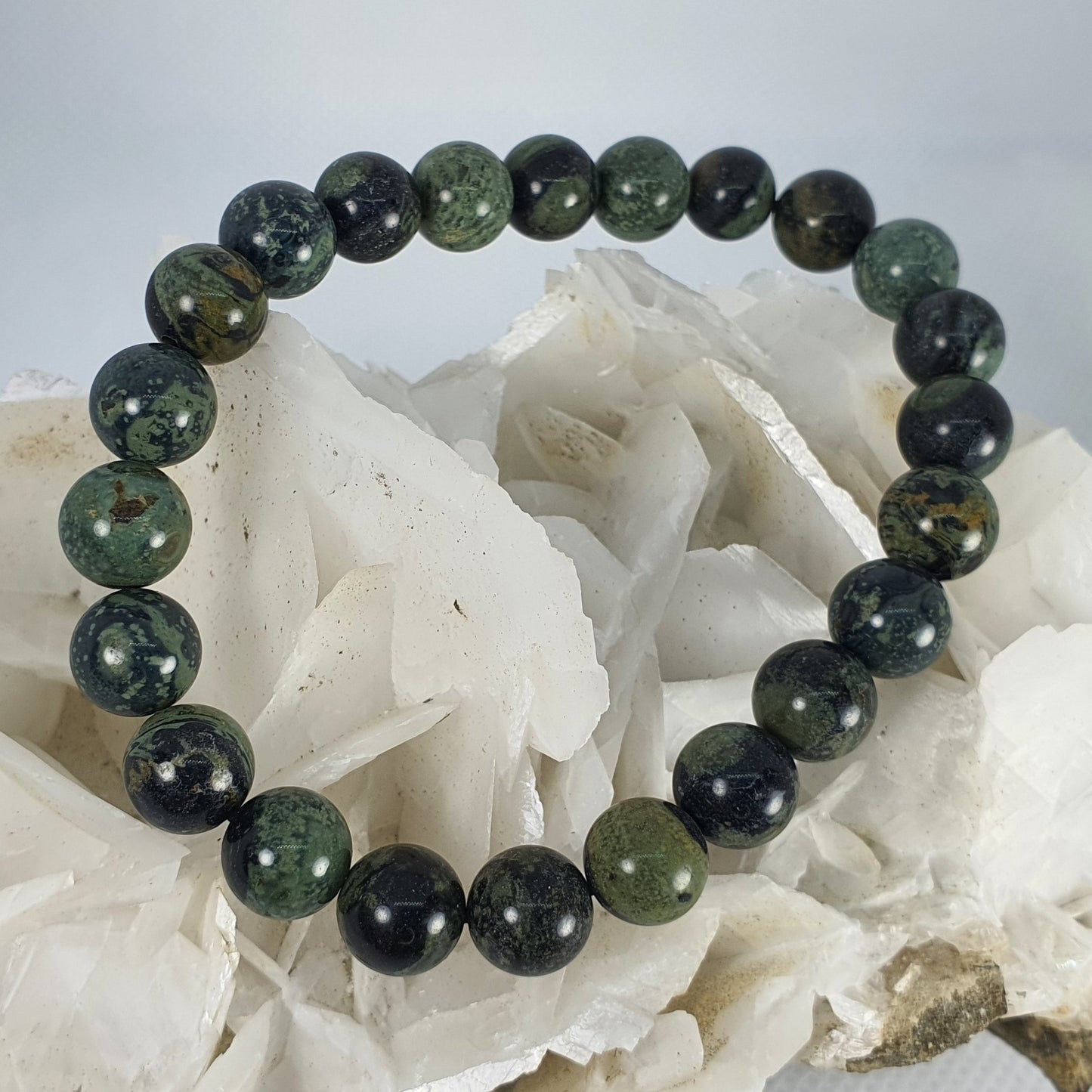 Crystals - Jasper (Kambaba) Bracelet (Round Bead)