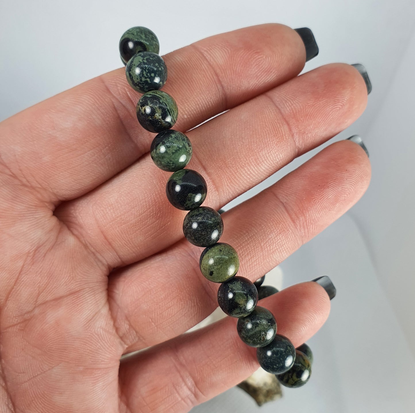 Crystals - Jasper (Kambaba) Bracelet (Round Bead)