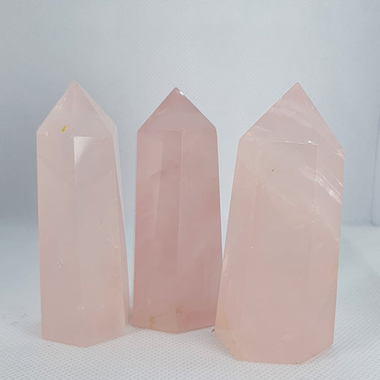 Crystals - Rose Quartz Generators/Points