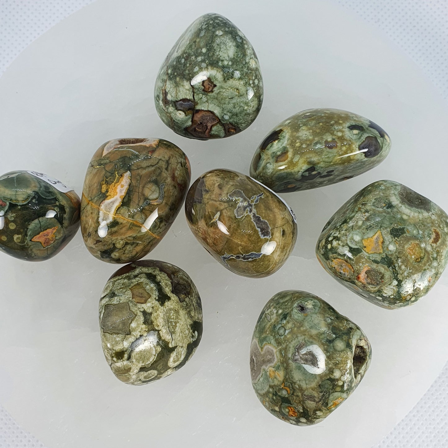 Crystals - Jasper (Rainforest) Tumbled Stone