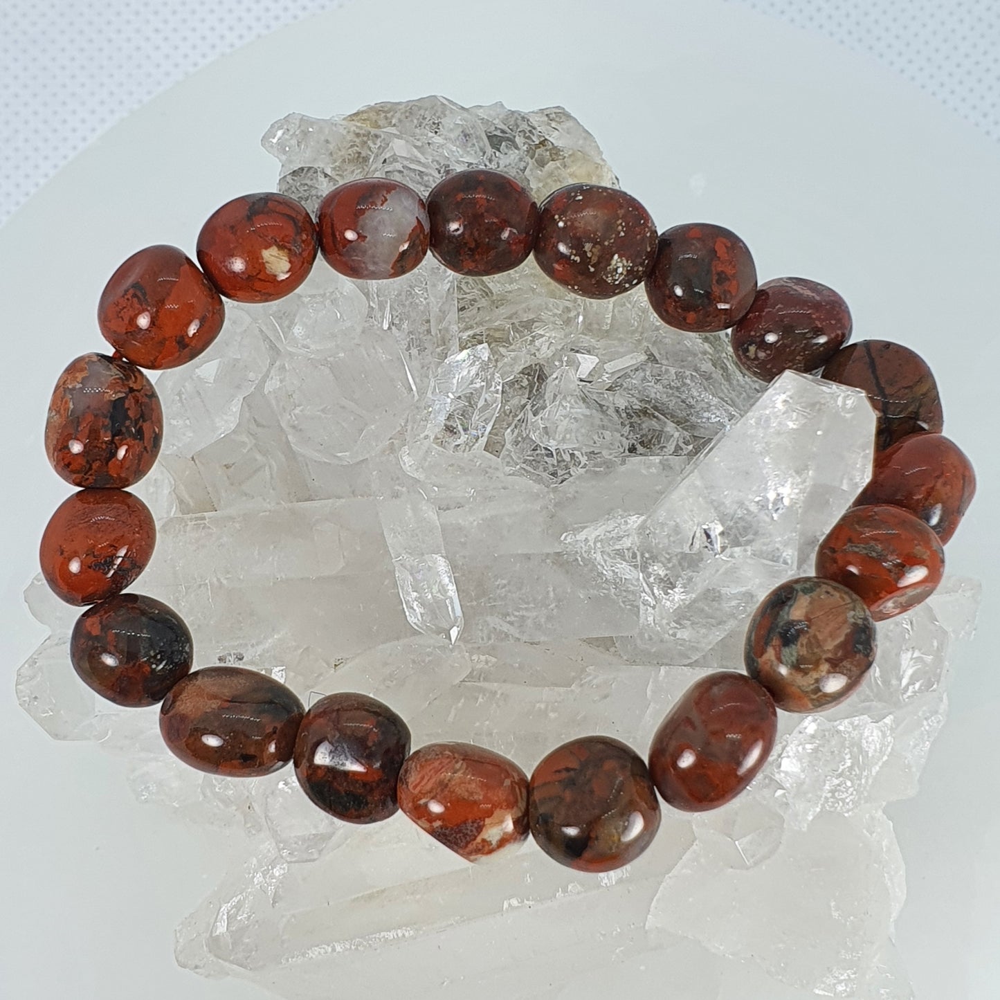 Crystals - Jasper (Red) Bracelet