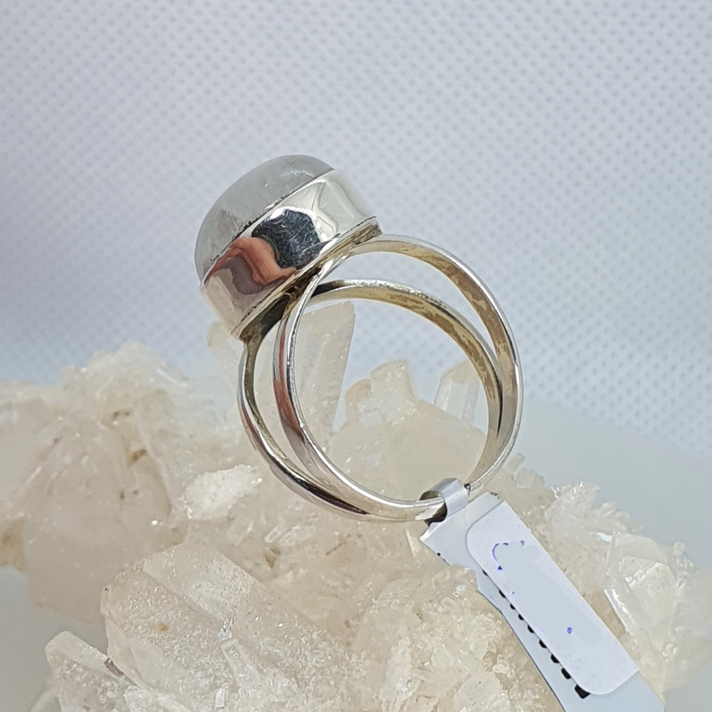 Crystals - Moonstone Ring - Sterling Silver