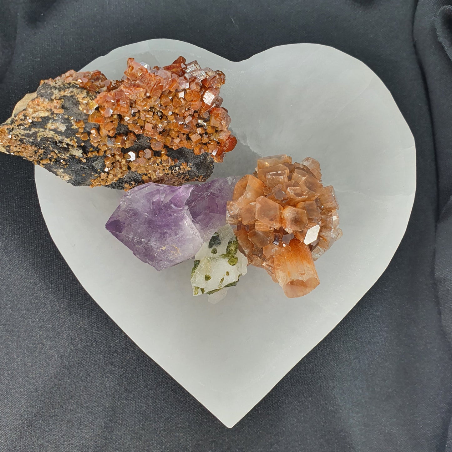 Crystals - Selenite Bowl - Heart