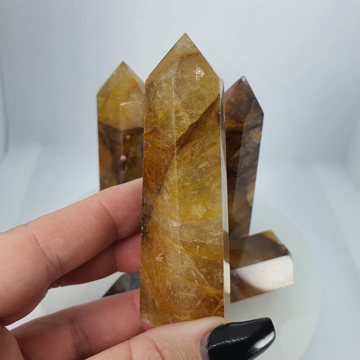 Crystals - Golden Healer Quartz Generators/Points