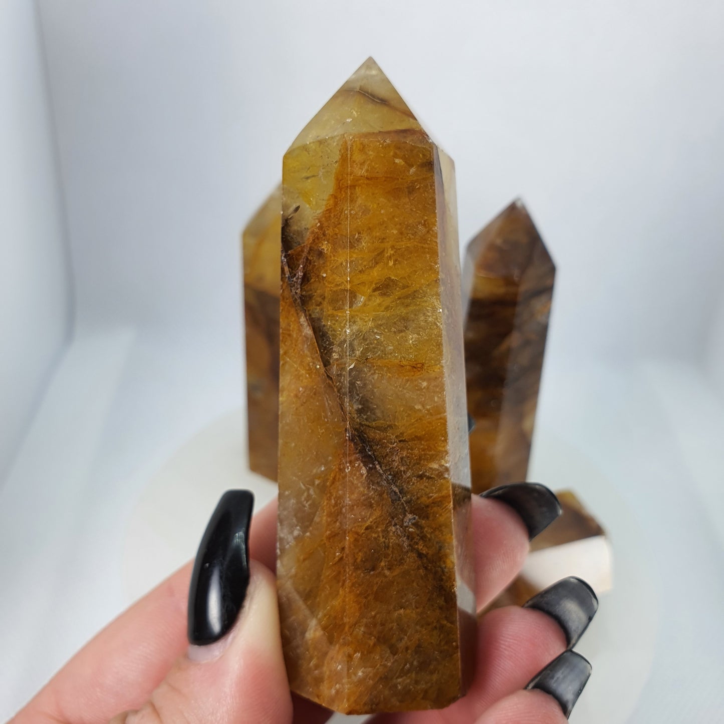 Crystals - Golden Healer Quartz Generators/Points