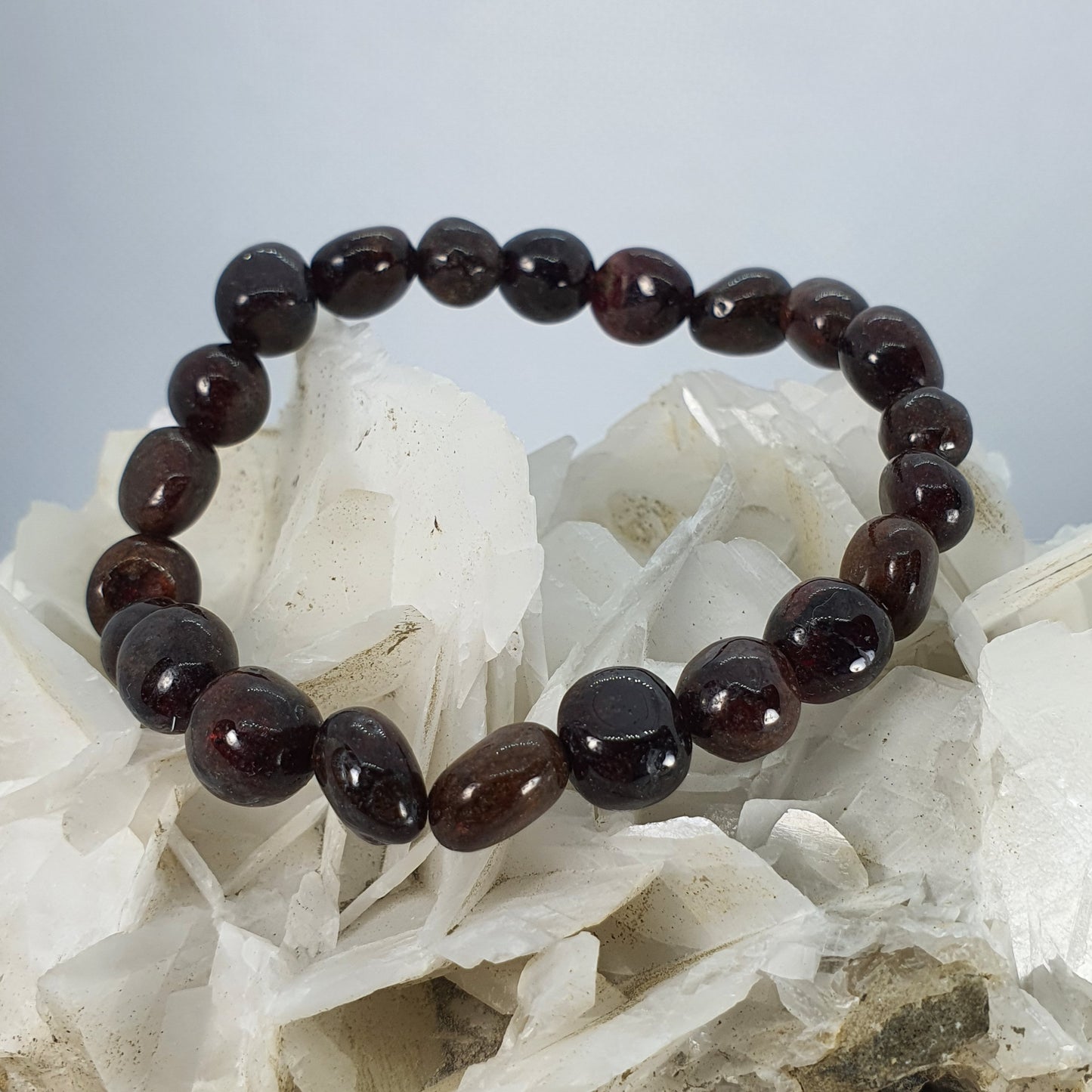 Crystals - Garnet Bracelet