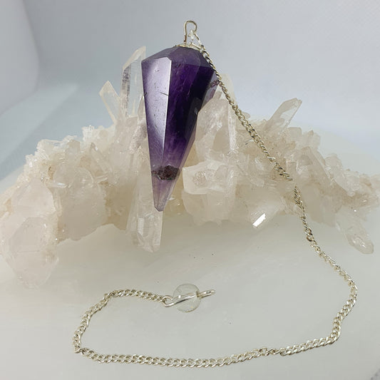 Crystals - Amethyst Pendulum