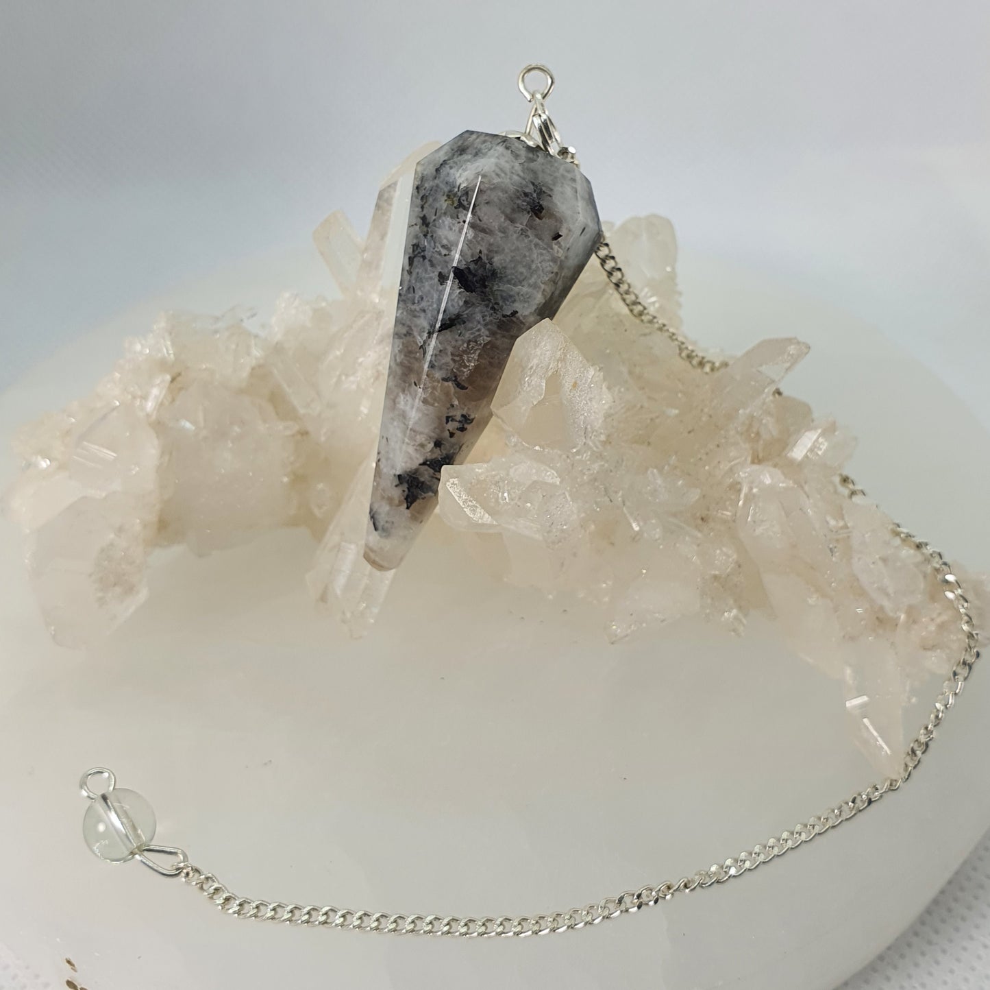 Crystals - Moonstone (Rainbow) Pendulum