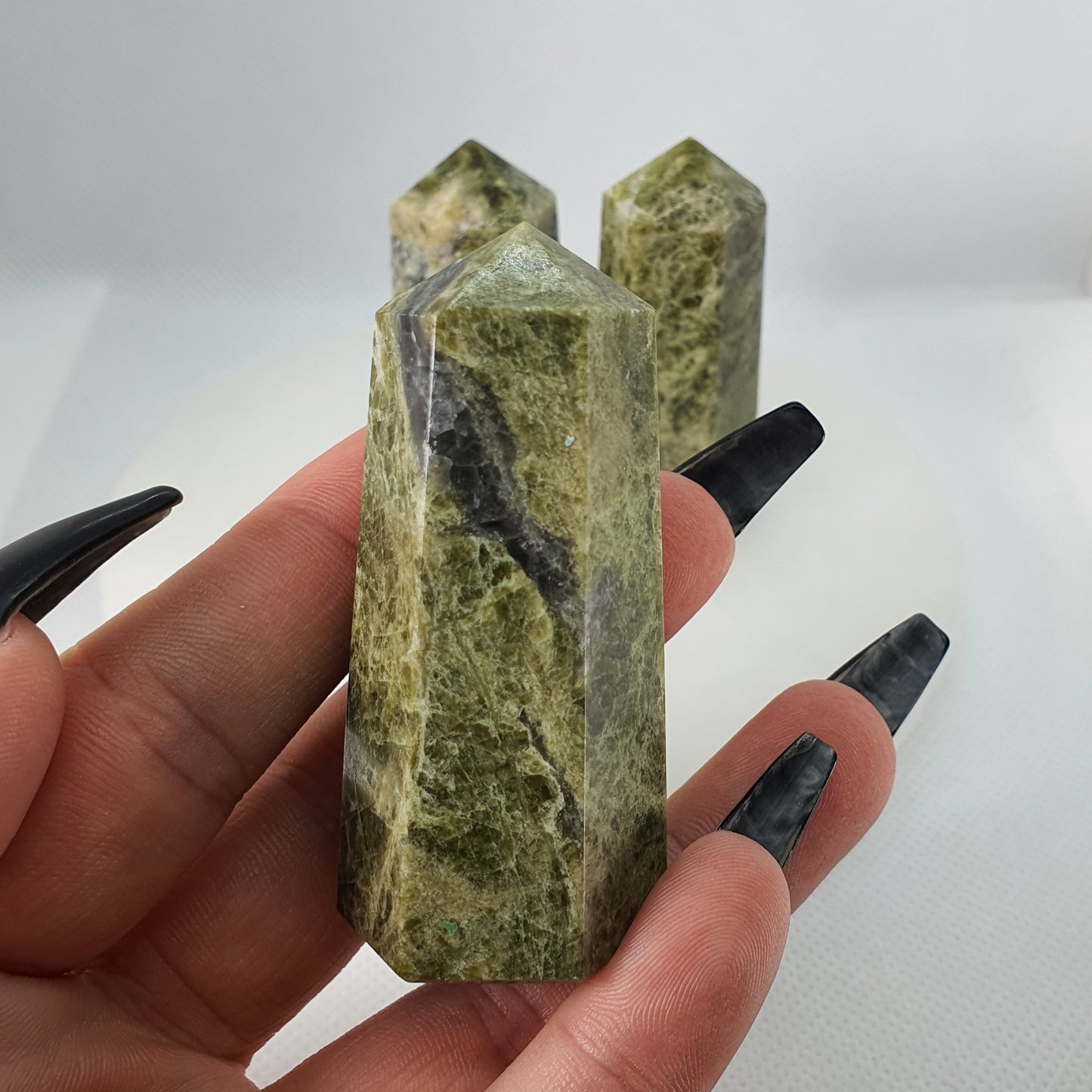 Crystals - Vesuvianite (Vasanite) Generators/Points