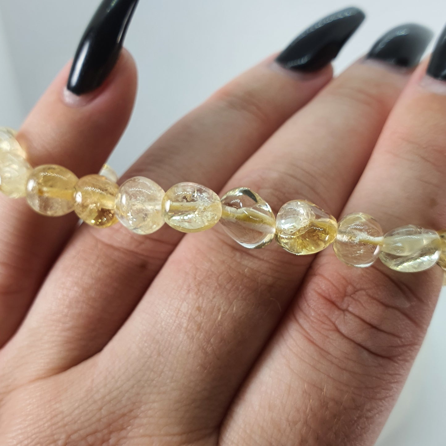 Crystals - Citrine Bracelet (Smaller Bead)