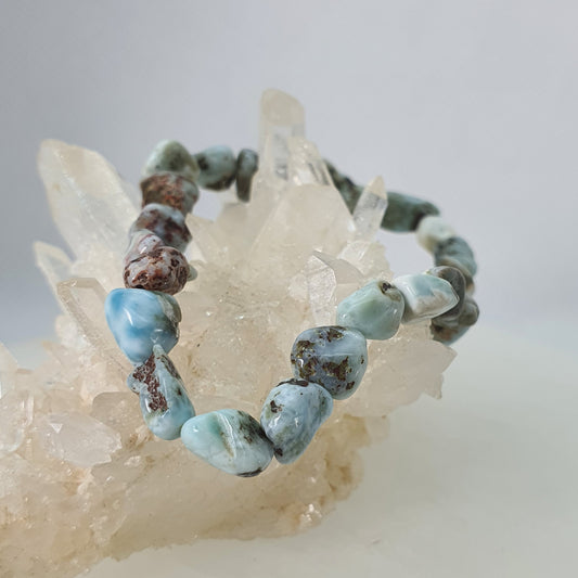 Crystals - Larimar Bracelet