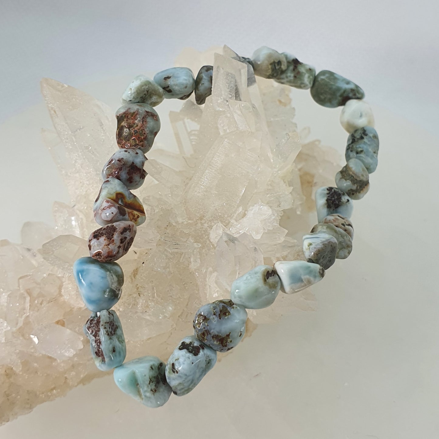 Crystals - Larimar Bracelet