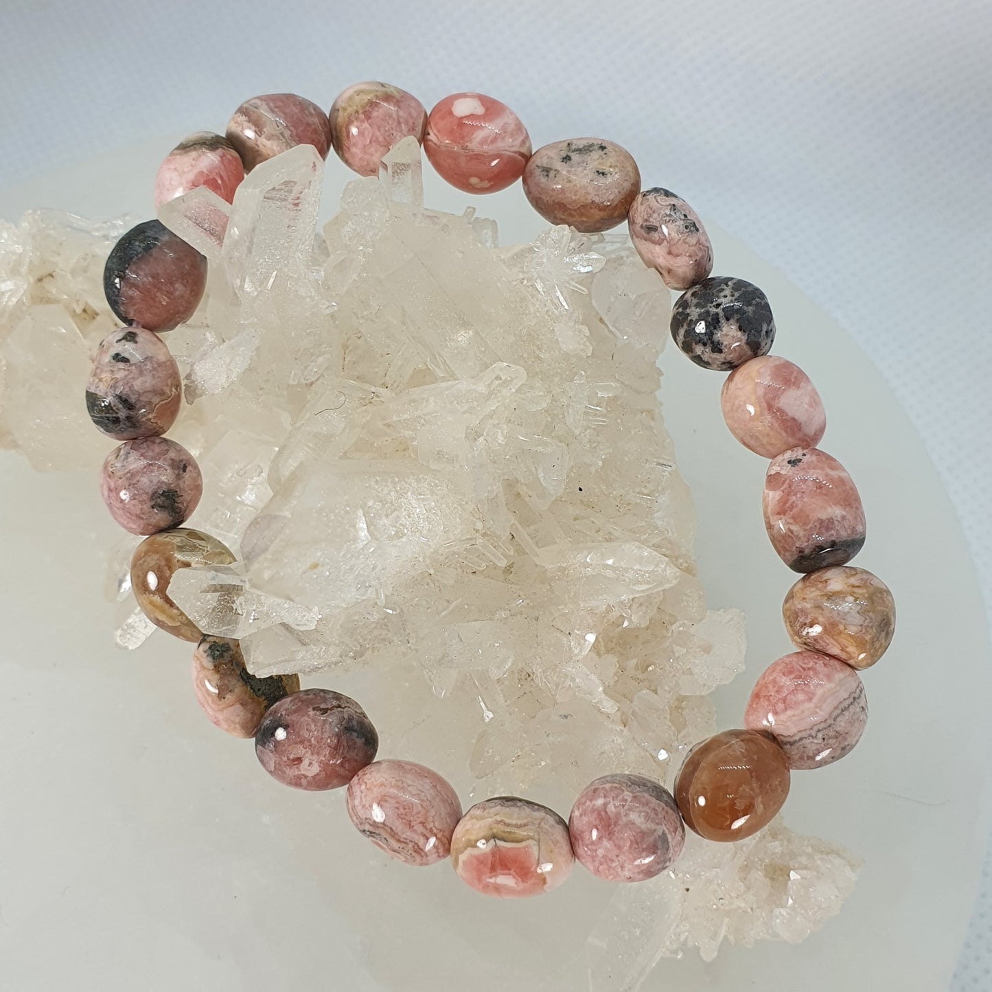 Crystals - Rhodochrosite Bracelet