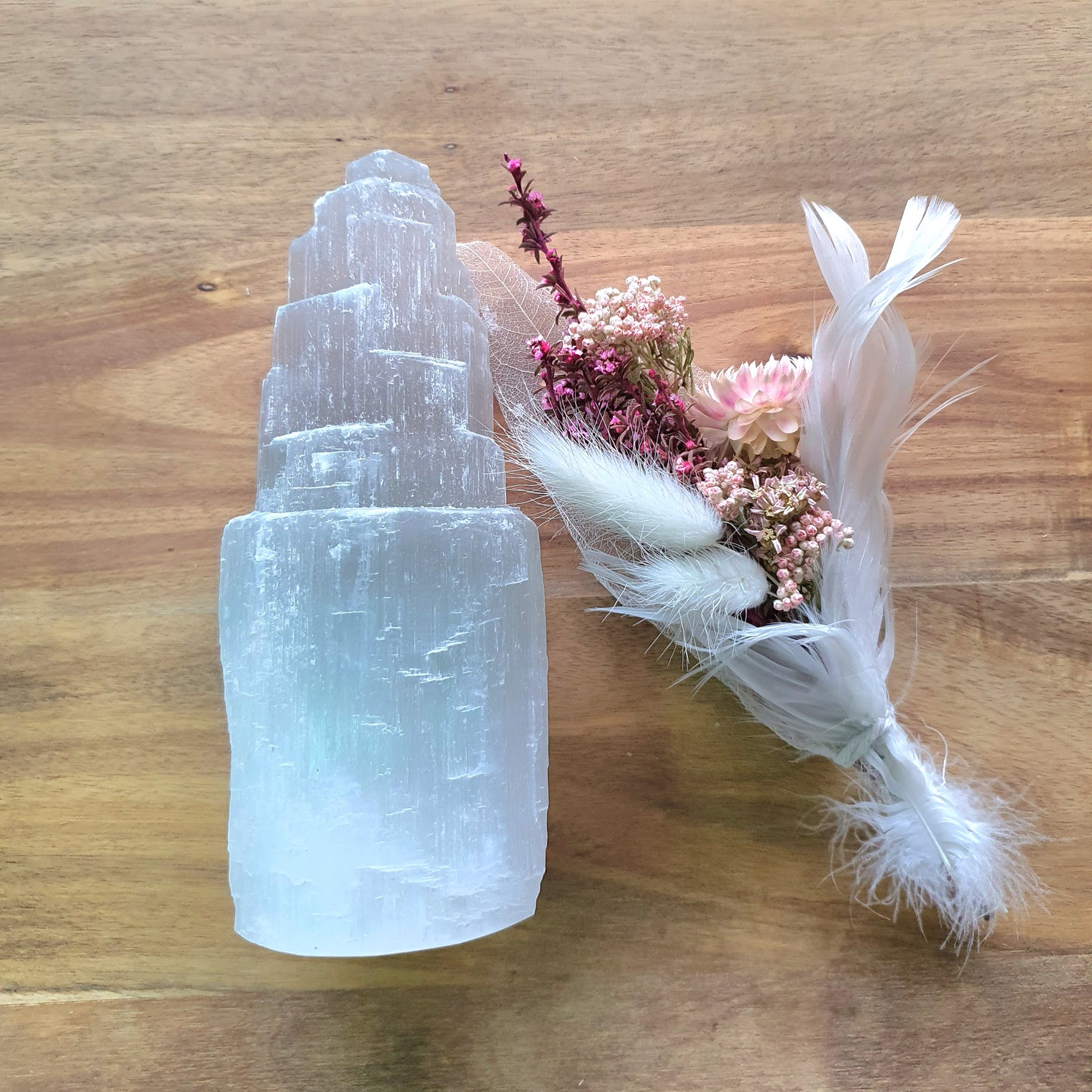 Crystals - Selenite Carved Tower