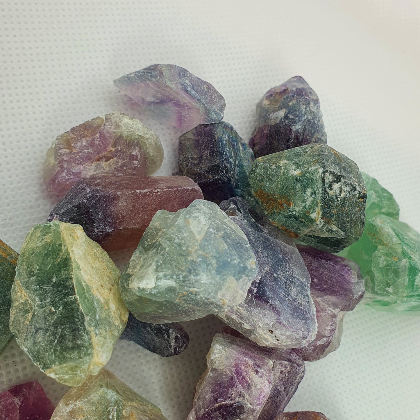 Crystals - Fluorite (Rainbow) Rough Stone - (Small)