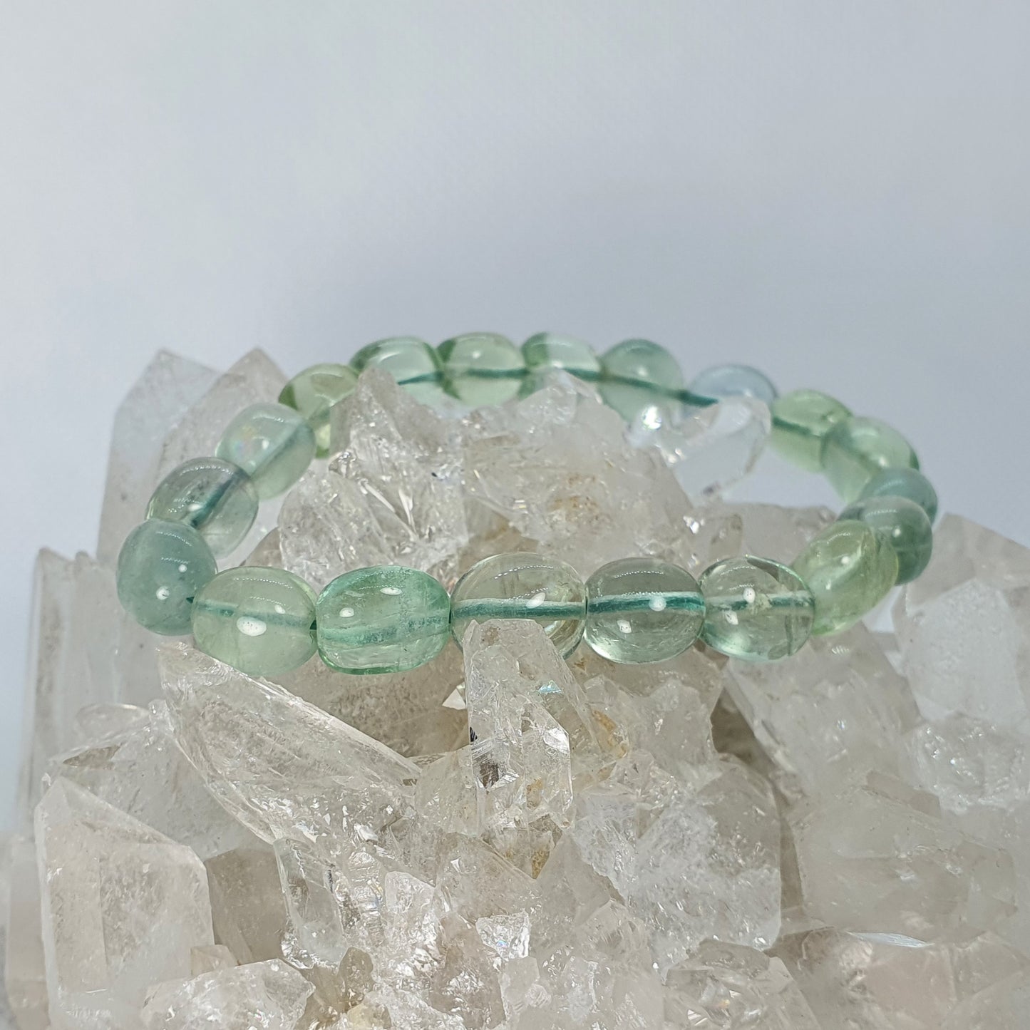 Crystals - Fluorite (Green) Bracelet