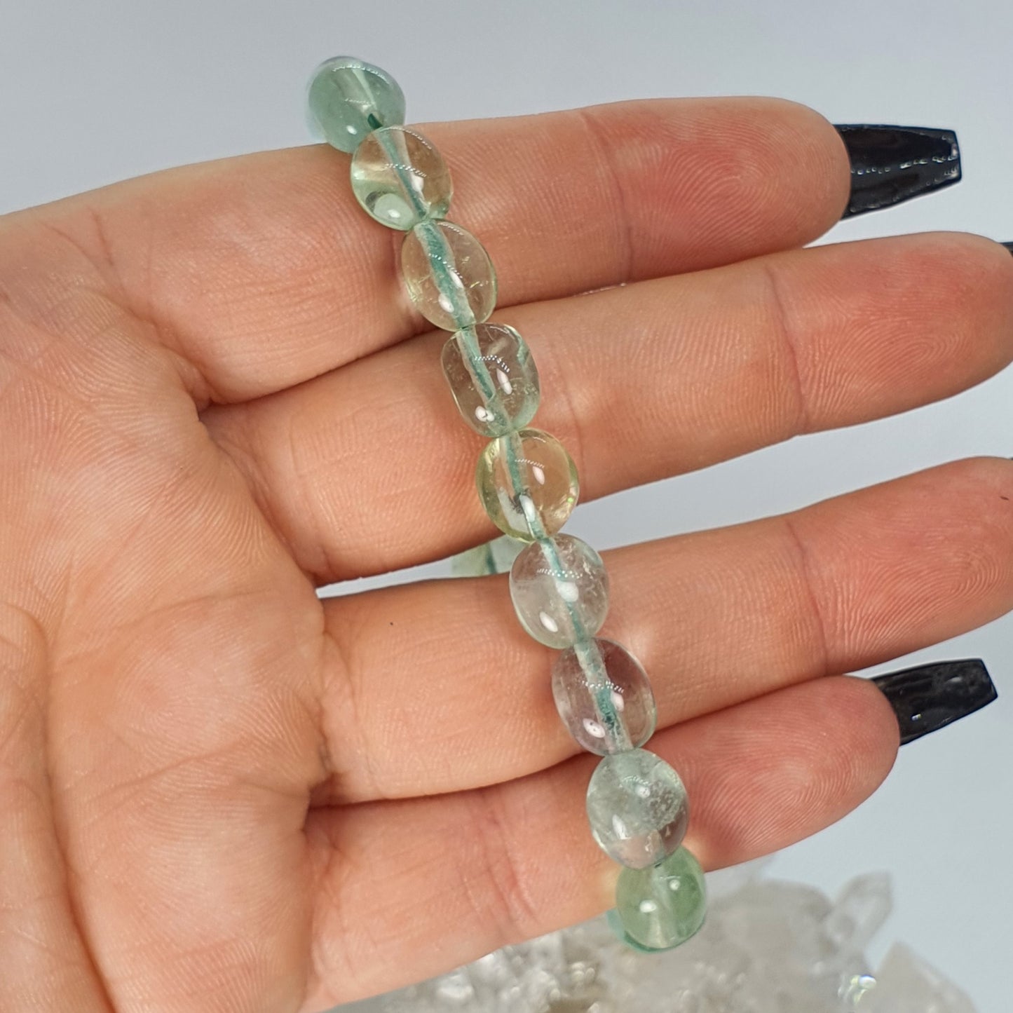 Crystals - Fluorite (Green) Bracelet