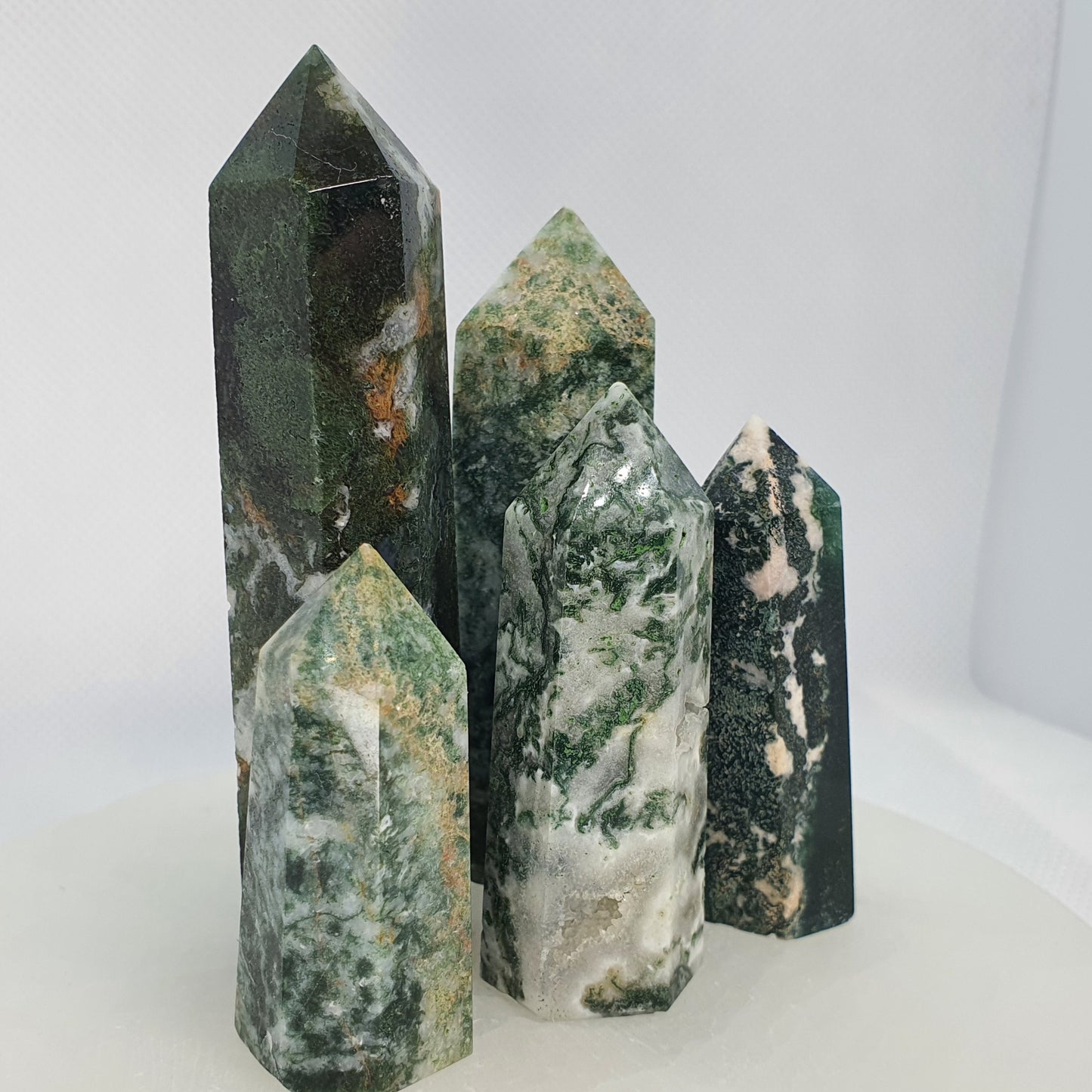 Crystals - Moss Agate Generators/Points