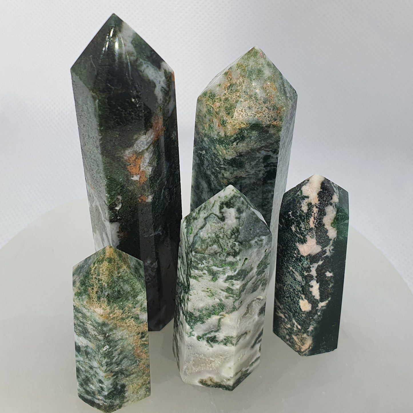 Crystals - Moss Agate Generators/Points