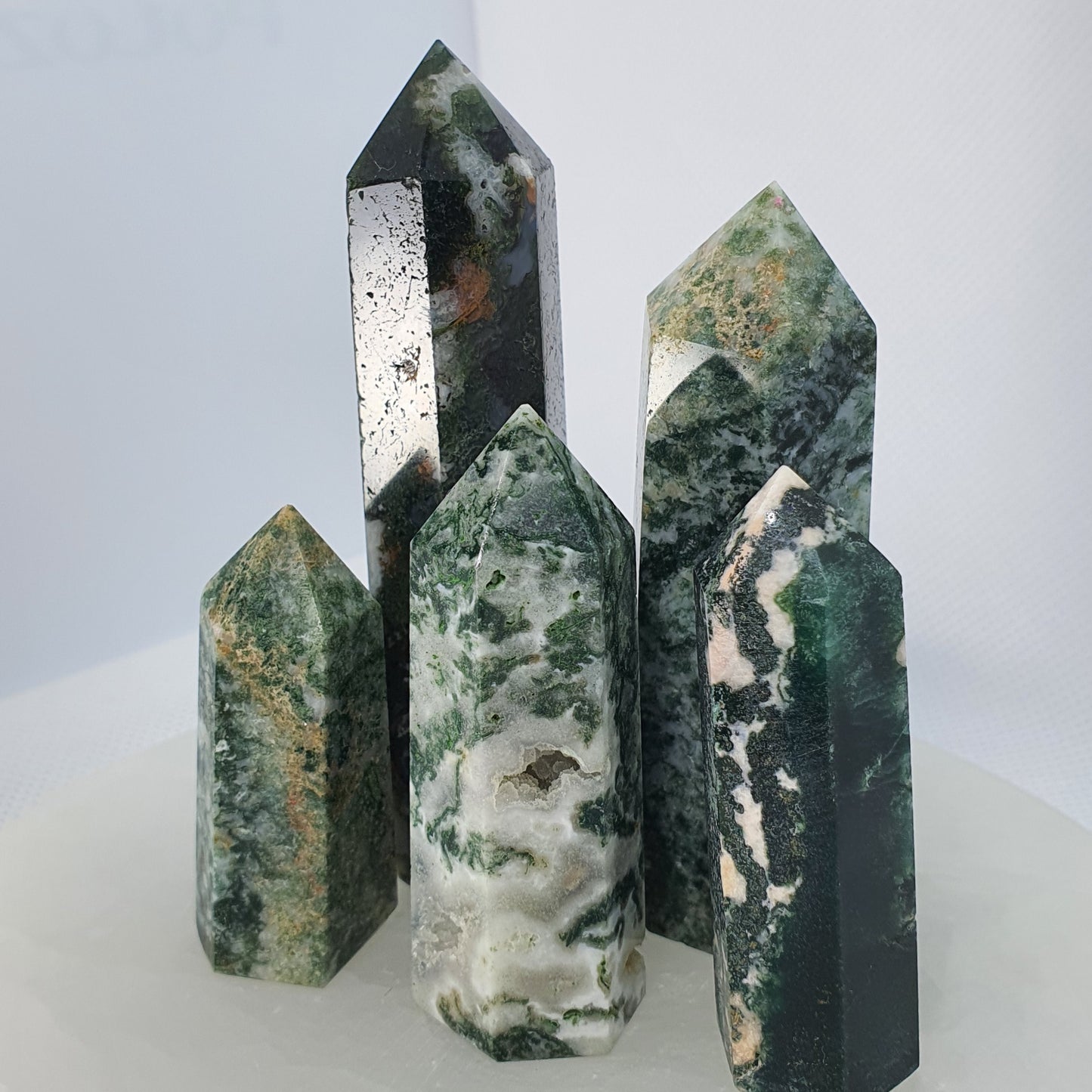 Crystals - Moss Agate Generators/Points