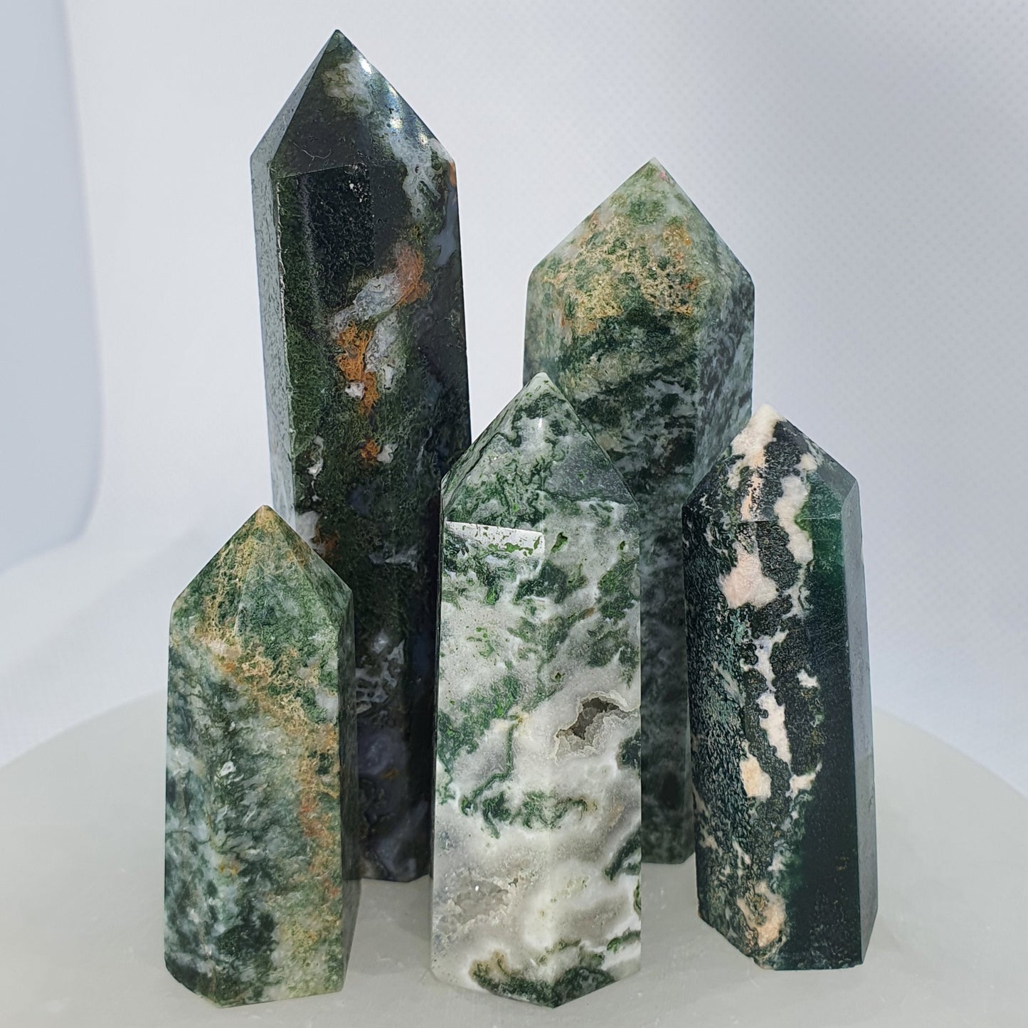 Crystals - Moss Agate Generators/Points