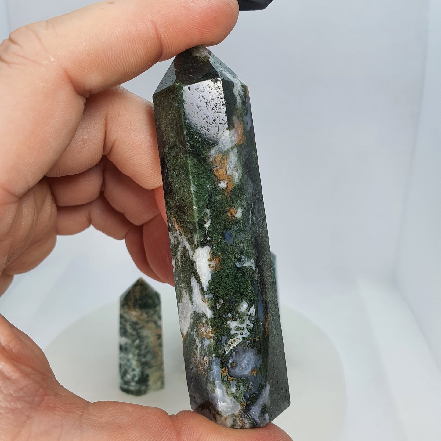 Crystals - Moss Agate Generators/Points