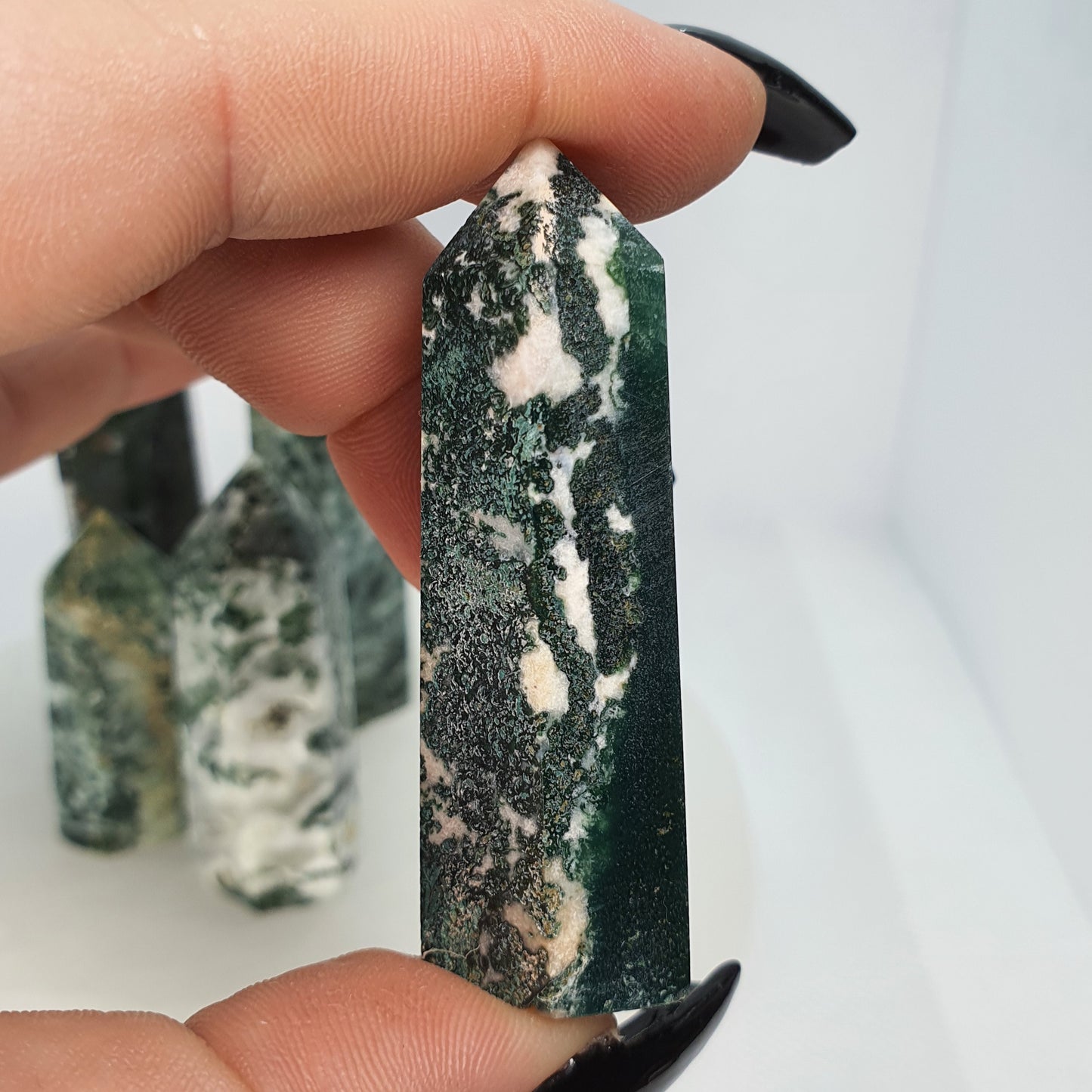 Crystals - Moss Agate Generators/Points